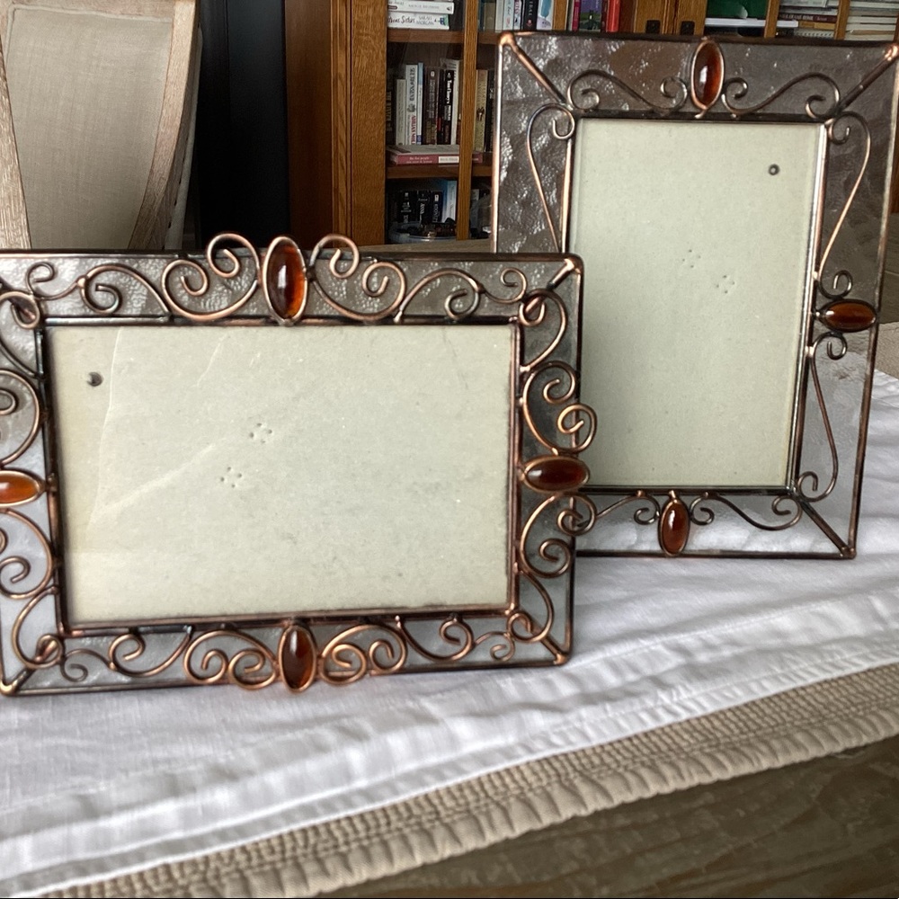 Two 4x6 picture frames.